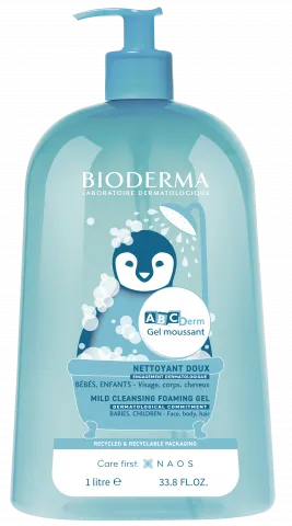 Bioderma ABC Derm Gel moussant Nettoyant doux